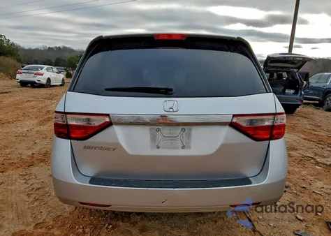 2012 Honda Odyssey Ex z USA, uszkodzony, nr VIN 5FNRL5H42CB045689